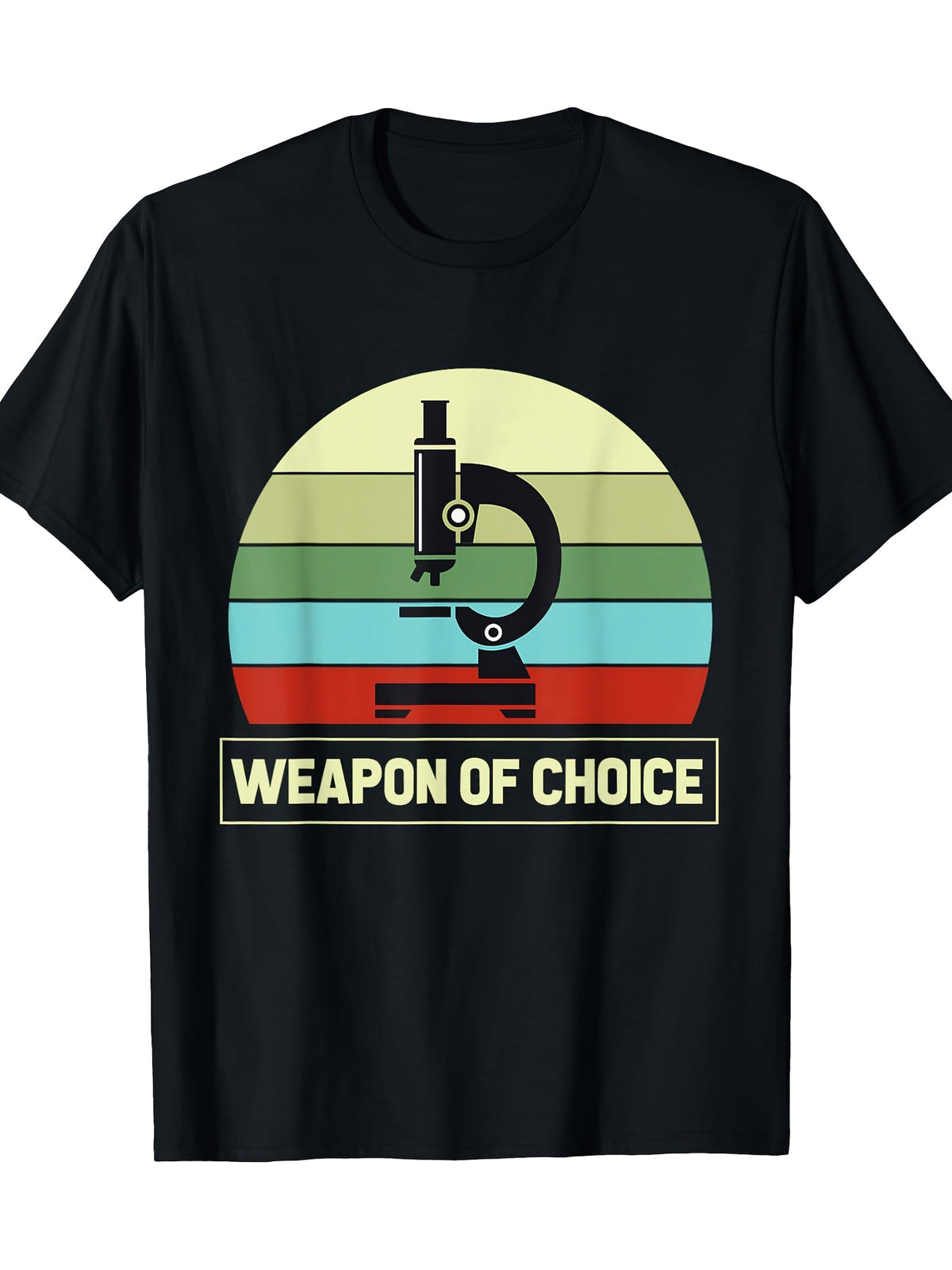 Funny Physics Tees - Weapon Of Choice T-shirt 100% 180g T-shirt 100% 180g