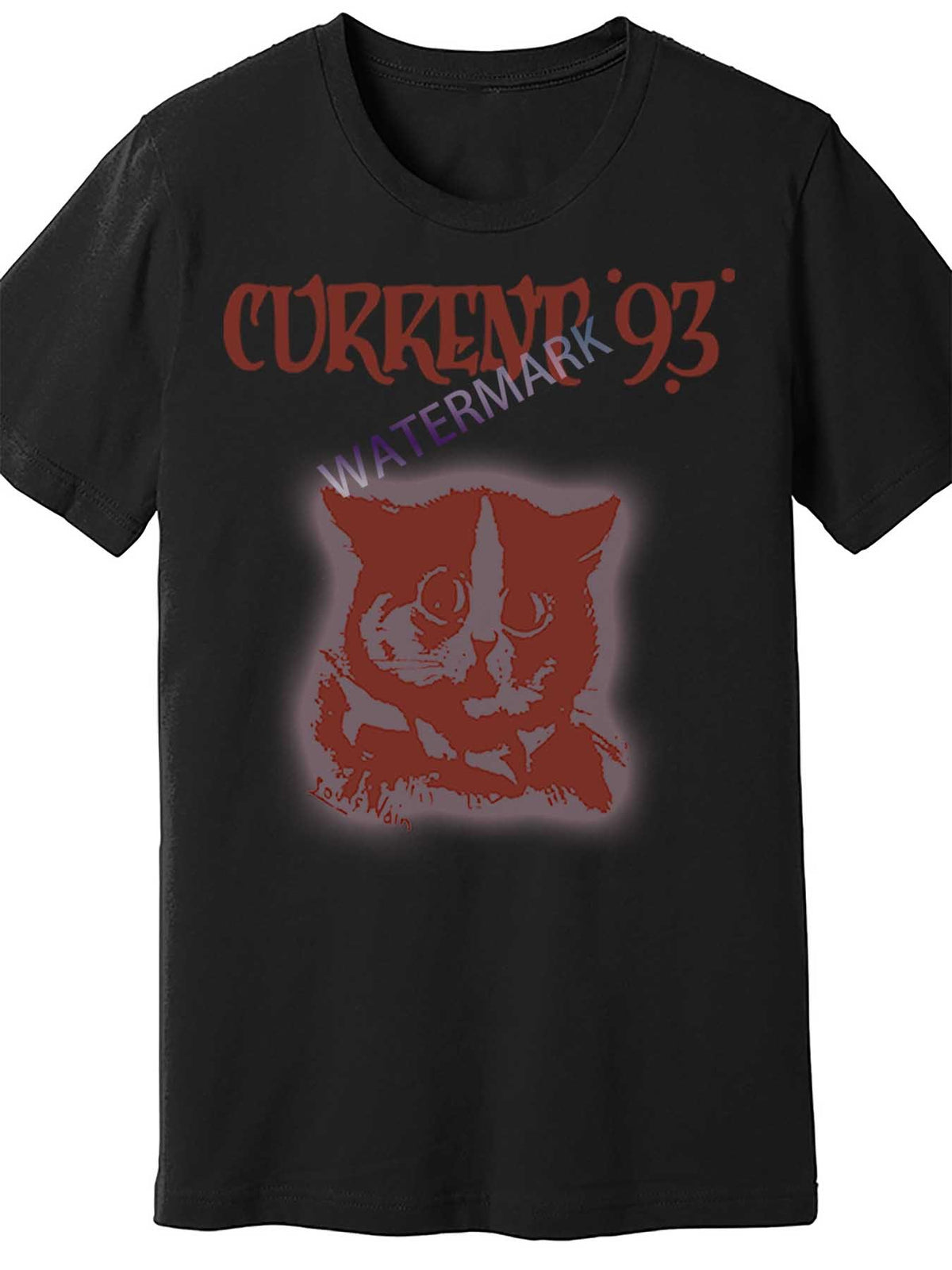 Current 93 Thunder Perfect Mind 63091 funny Men'S Short Sleeve T-shirt black TT4