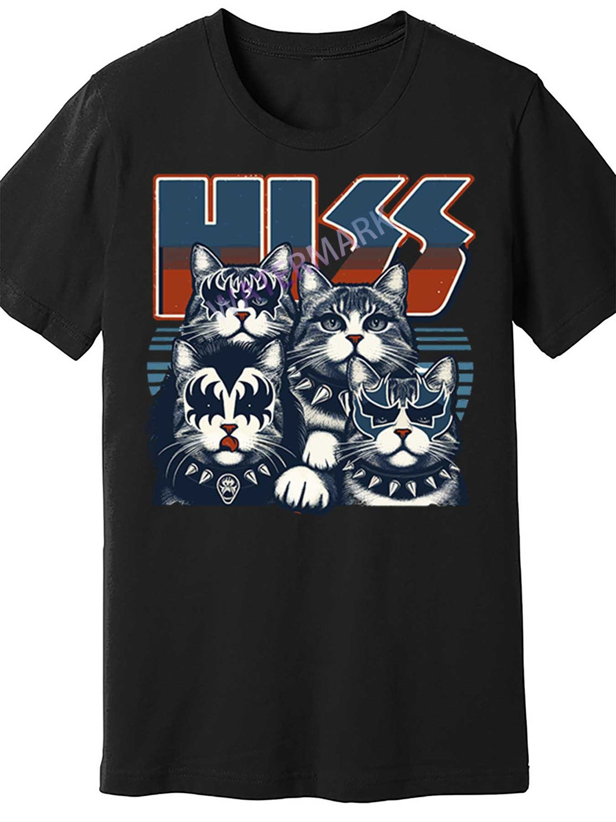 Cat Hiss Funny Cat Lover Cat Owner Cat Humor 58984 funny Men'S Short Sleeve T-shirt black TT4