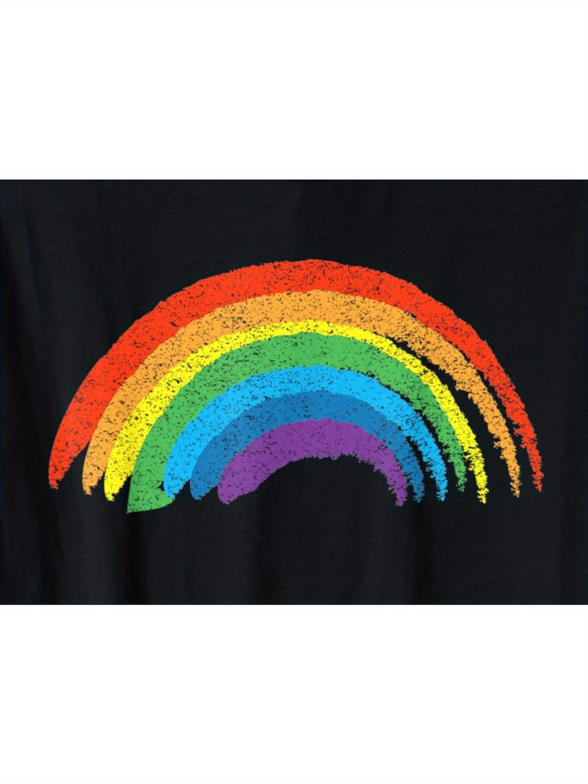 Men's Vintage Rainbow Graphic T-Shirt - 100% Cotton, Casual Short-Sleeve Summer Top with Funny Distressed Design, Perfect for Casual Attire, Travel & Gifts, Casual Summer Top | Vintage Graphic Tee | 100% Cotton Fabric, Vintage Tshirt