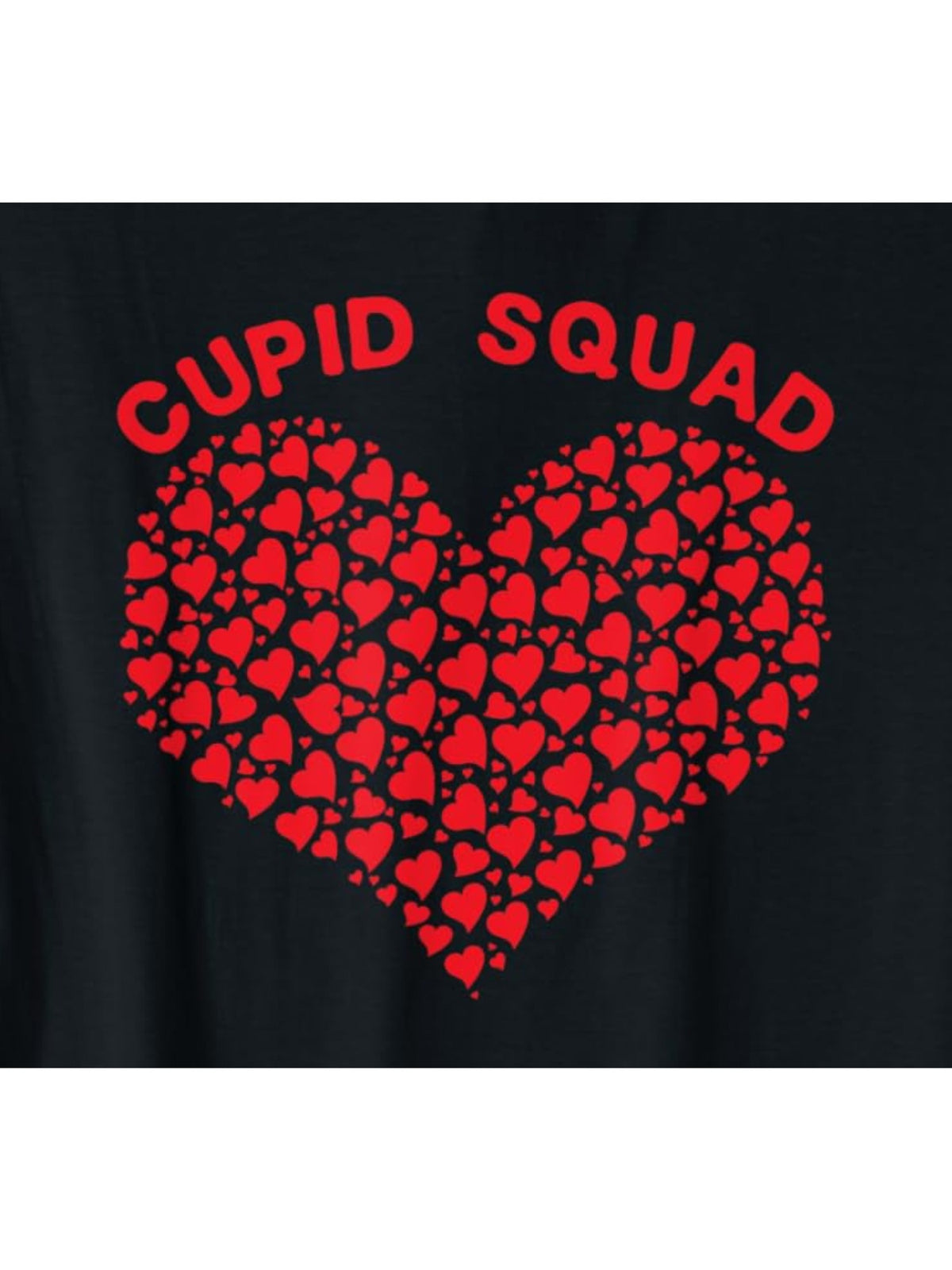 Cupid Squad Funny Valentine's Day Quote Retro Trendy Printed T-shirt, Men's Casual and Comfortable T-shirt Summer, Men's Short-sleeved Top for Everyday Activities Birthday Gift to Men