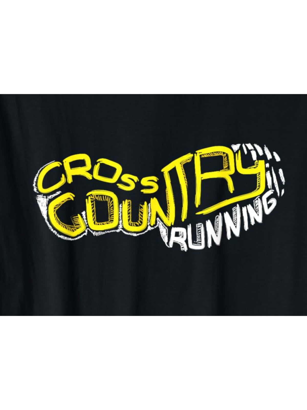 Cross Country Running Shoe Vintage Fashion Cotton Hot Print T-shirt, Men'S Summer Casual and Comfortable Crew-neck T-shirt, Perfect for Summer Outdoor Activities The Perfect Gift - 180g