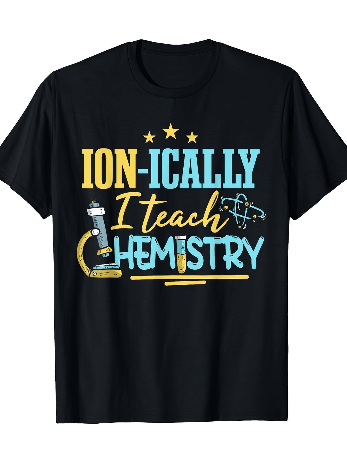 Funny Chemistry Teacher Pun Men Women T-shirt 100% 220g