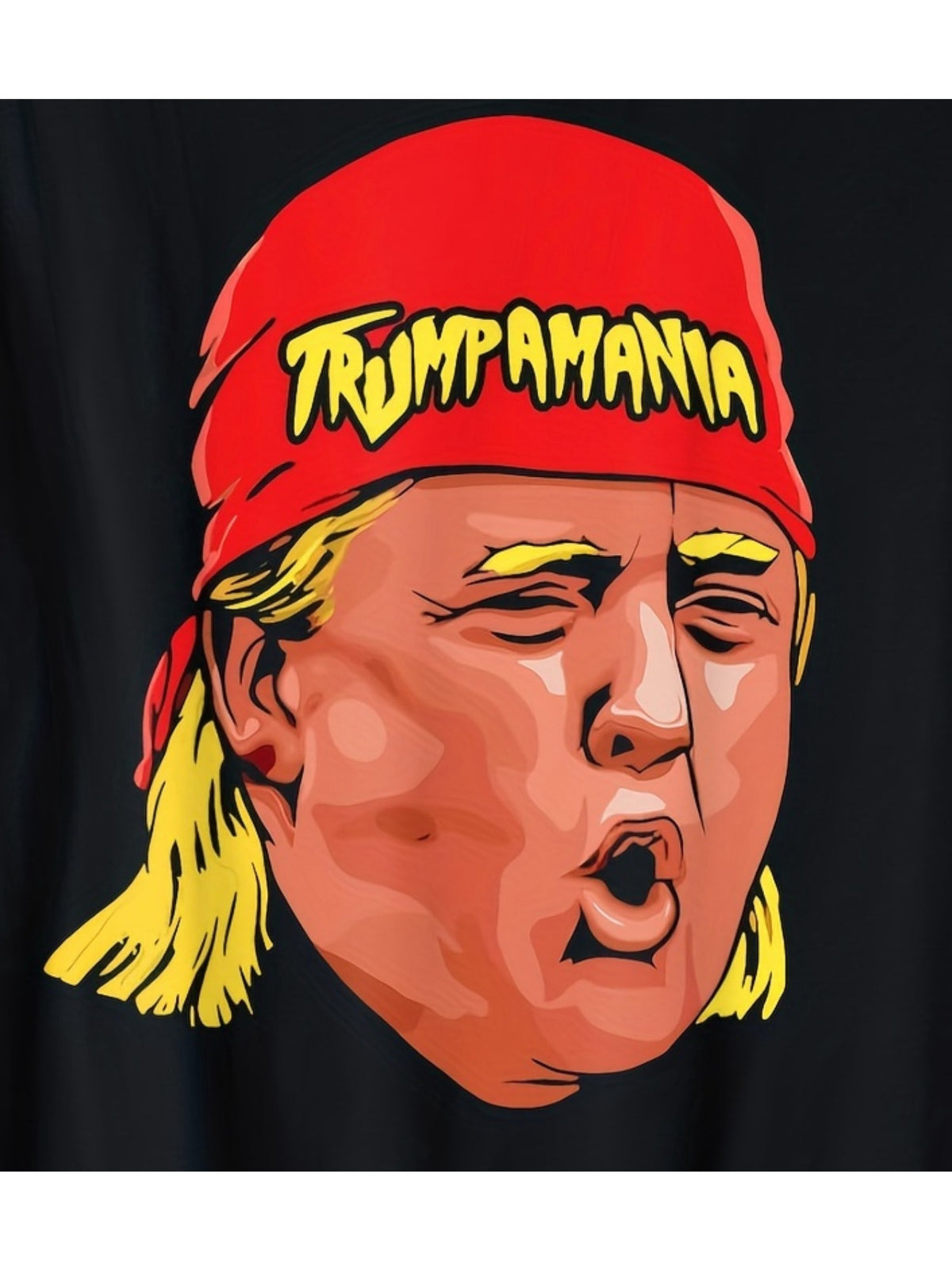 Men's Trump Vintage Cotton T-Shirt - Bold Graphic Print, Casual Crew-Neck, Soft & Comfortable, Ideal for Summer Outdoor Activities - Perfect Gift, 180g