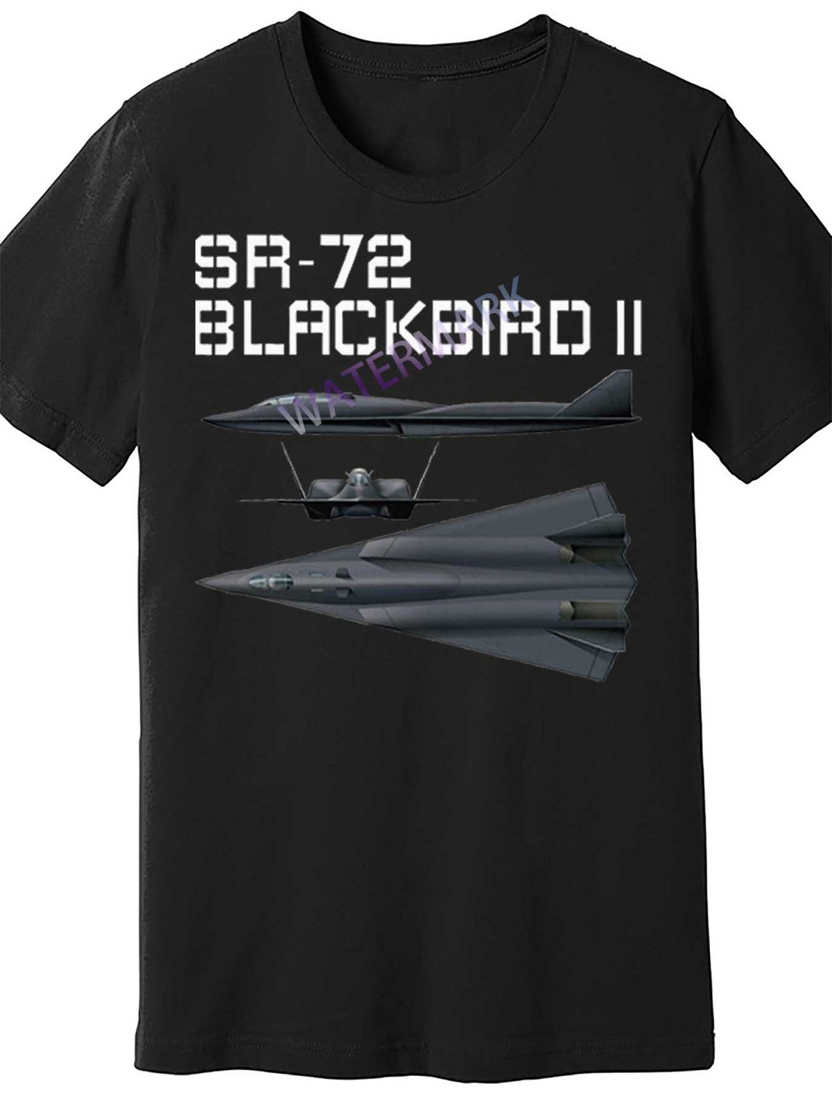 Fun American Military Aviation Sr72 Blackbird Ii In Action. 63285 funny Men'S Short Sleeve T-shirt black TT4
