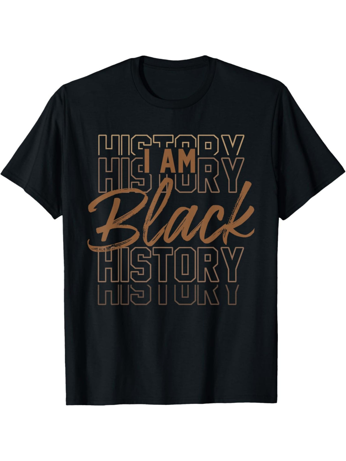 Black History Month Retro Trendy Printed T-shirt, Men'S Casual and Comfortable T-shirt Summer, Men'S Short-sleeved Top for Everyday Activities Birthday Gift To Men