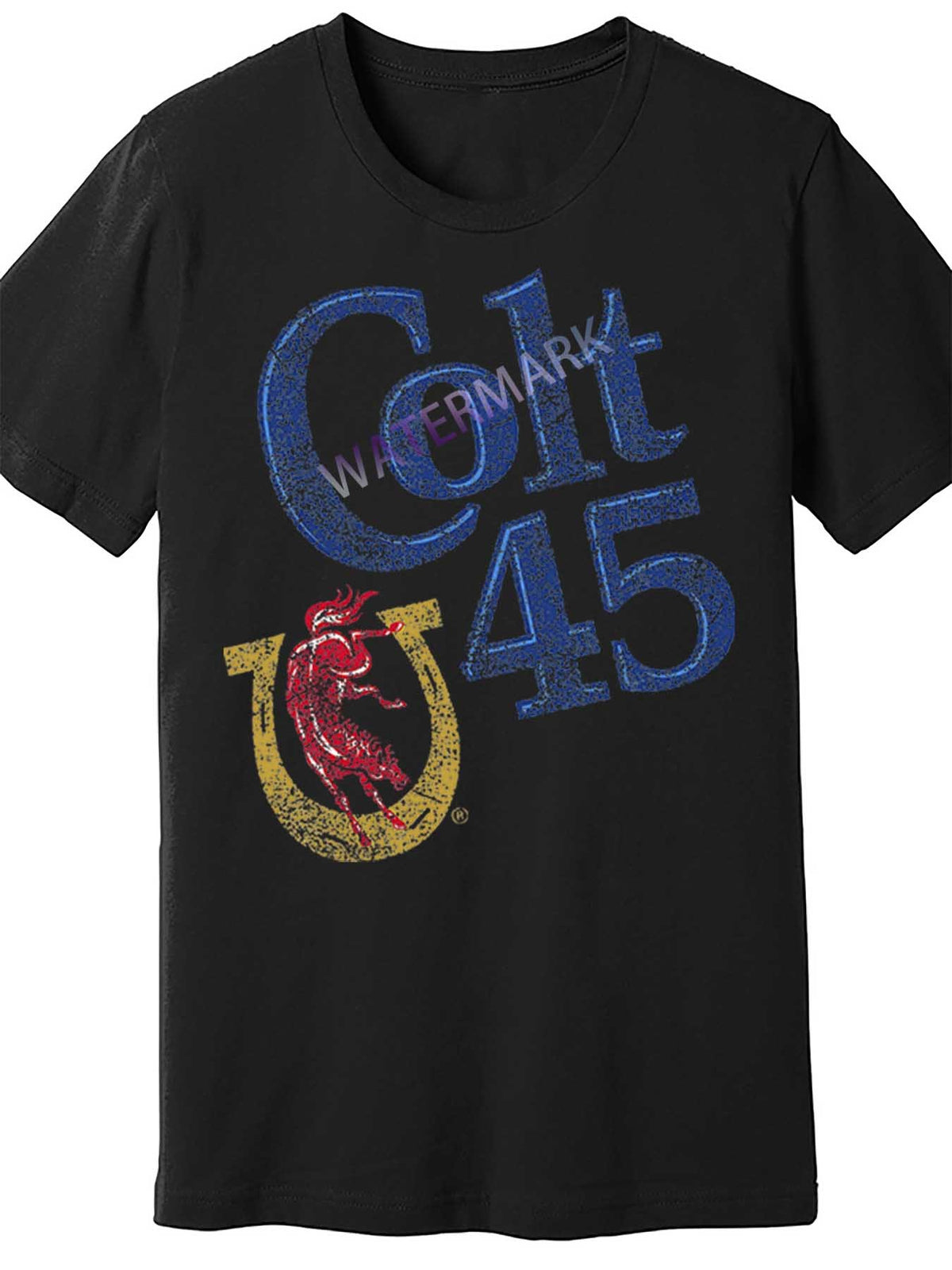Colt 45 Beer Vintage Style 1928 funny Men'S Short Sleeve T-shirt black TT4