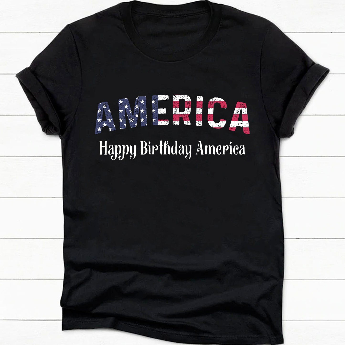 GeckoCustom America Independence Day Personalized Custom 4 Th Of July Shirt H373