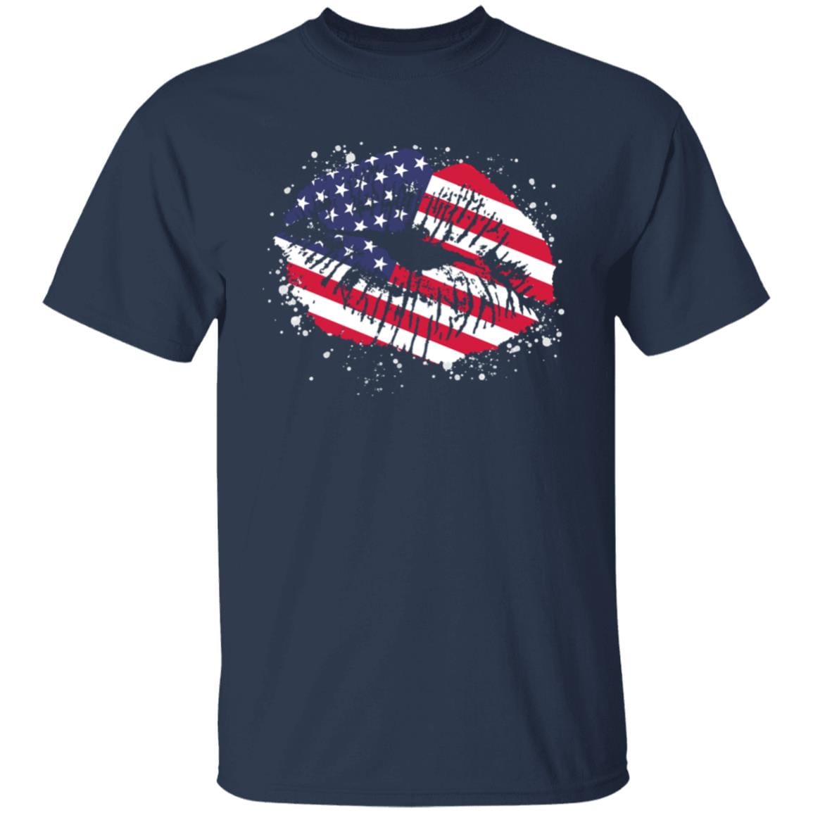 GeckoCustom G500 5.3 oz. T-Shirt Basic Tee / Navy / S
