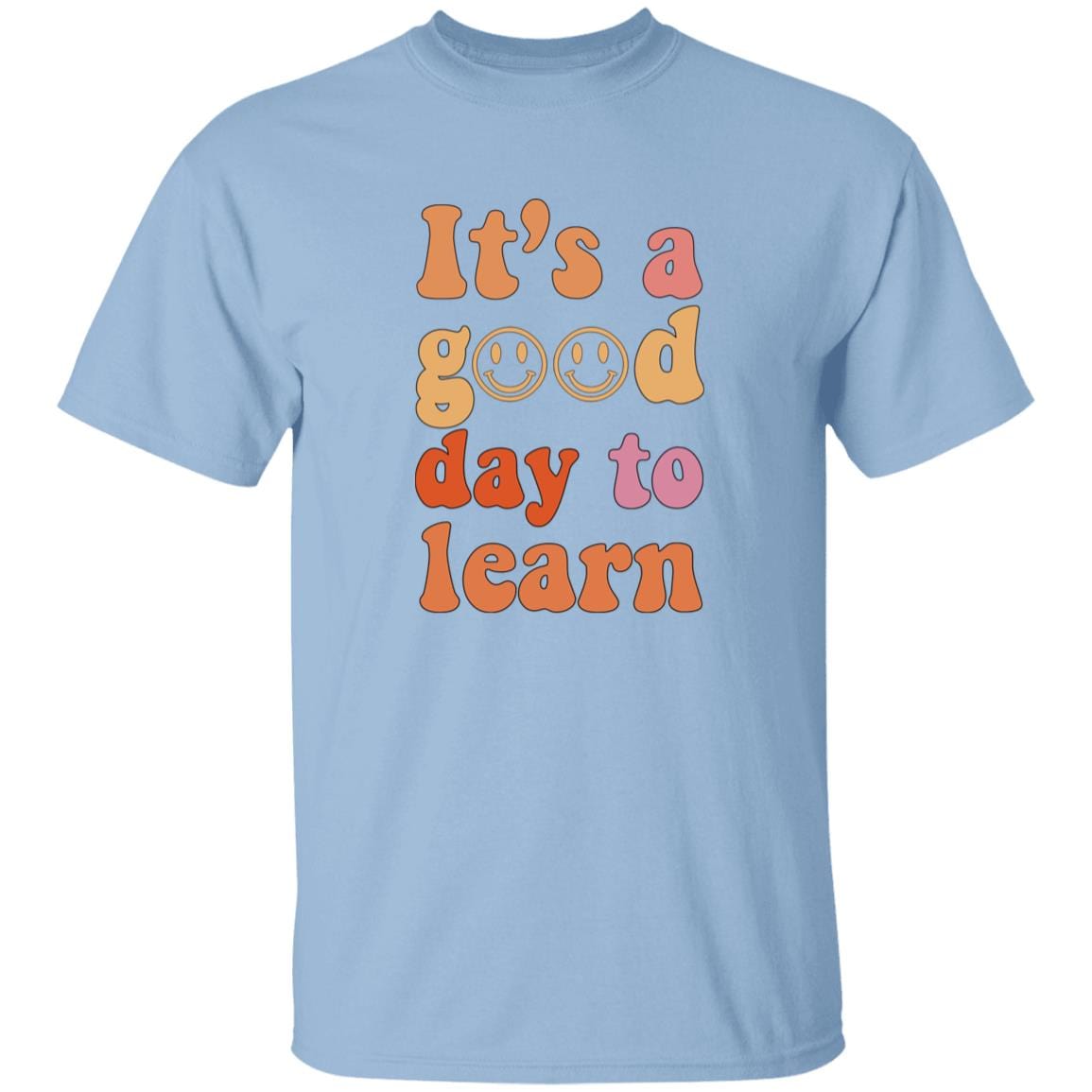 GeckoCustom Inspirational Teacher Learning Teach Love Inspire Shirt H428 2 Basic Tee / Light Blue / S