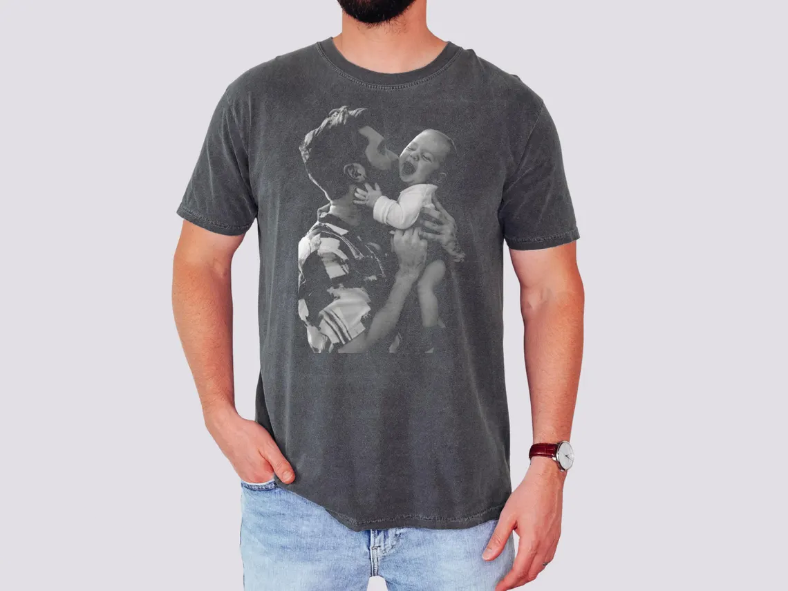 Custom Photo Dad And Kid Comfort Shirt For Father's Day TH10 170105