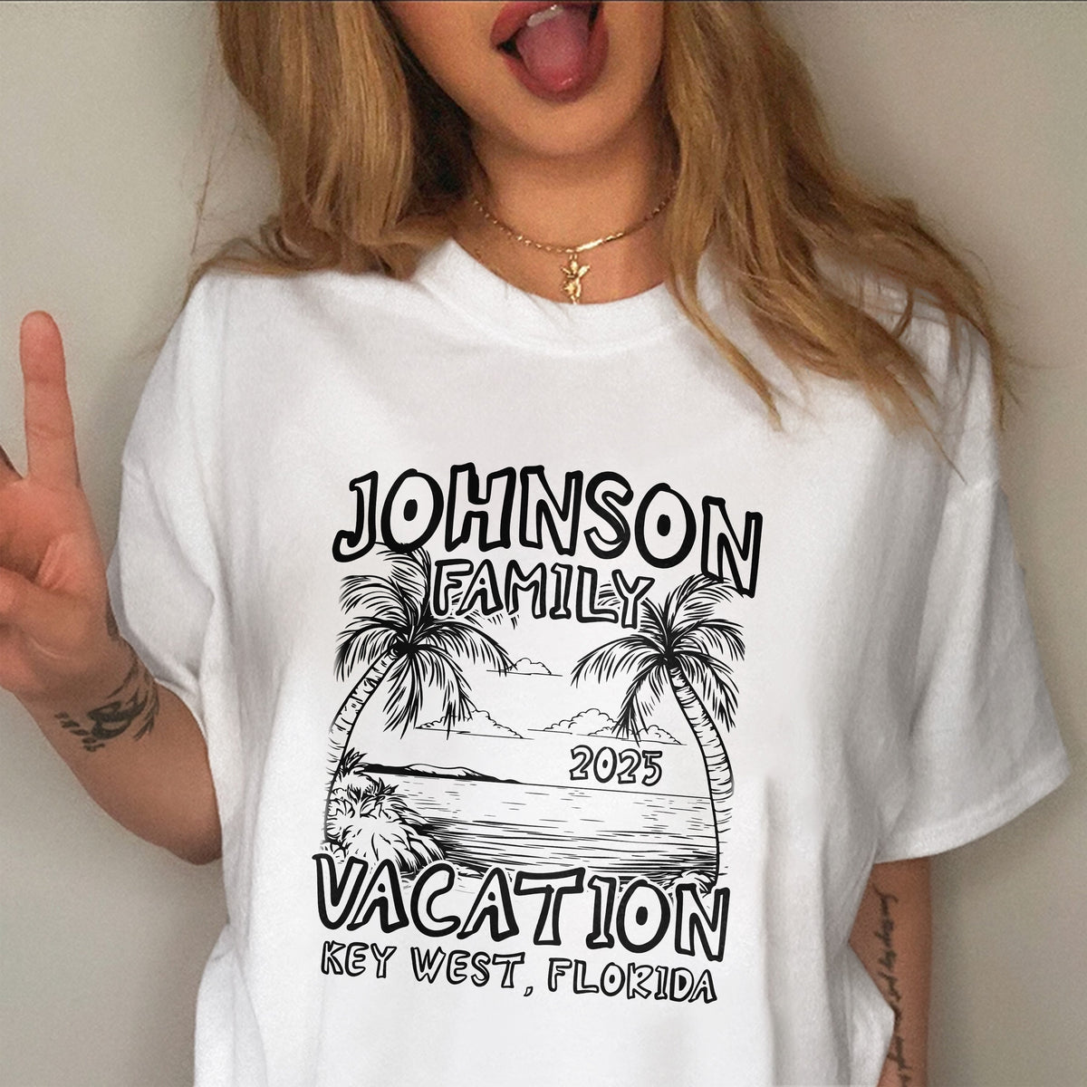 Custom Family Vacation Shirts 2025 ¨C Matching Family Trip Comfort Color Shirt LM32 895979