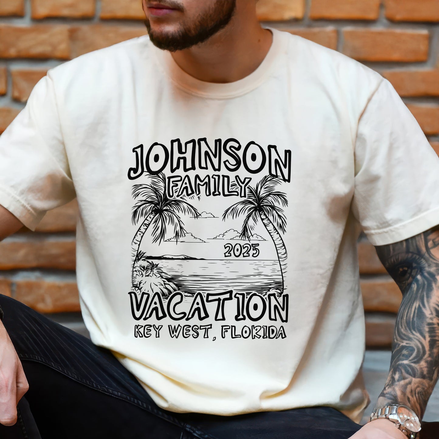 Custom Family Vacation Shirts 2025 ¨C Matching Family Trip Comfort Color Shirt LM32 895979