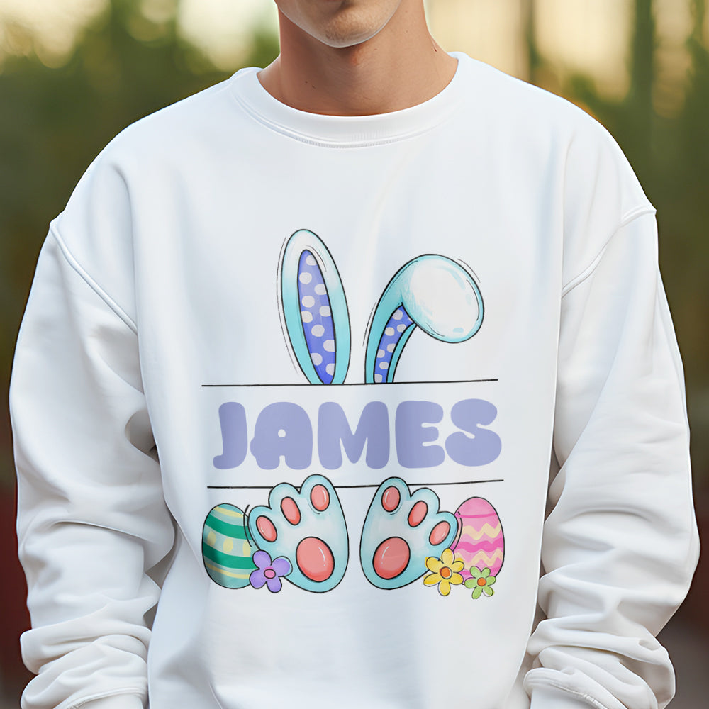 Custome Name Happy Easter Cute Bunny Toddler - Easter Bright Shirt LM32 897775
