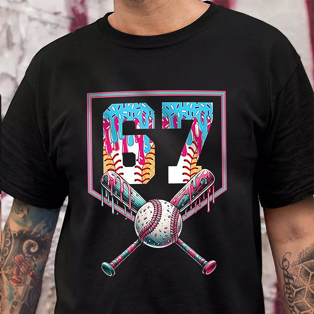 Six Seven Baseball Dark Shirt TH10 896843